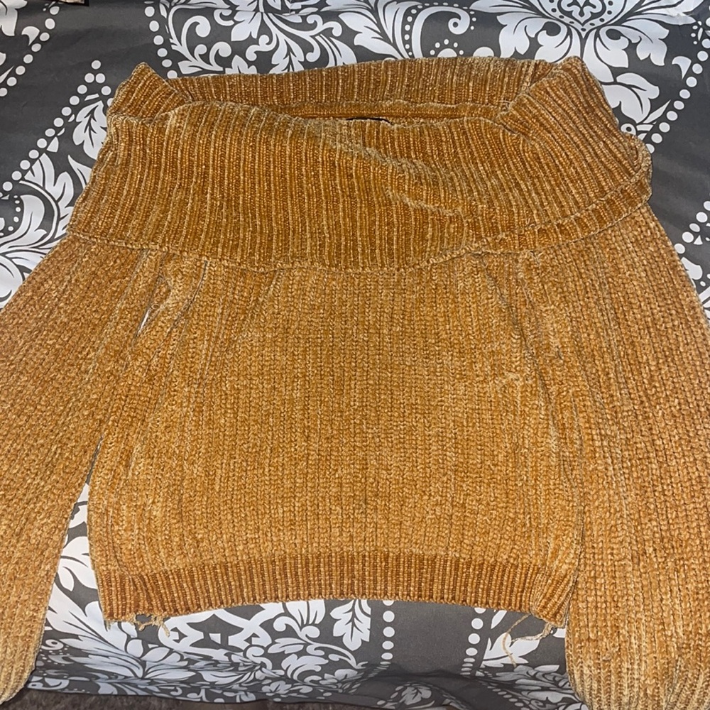 Cute off the shoulder sweater